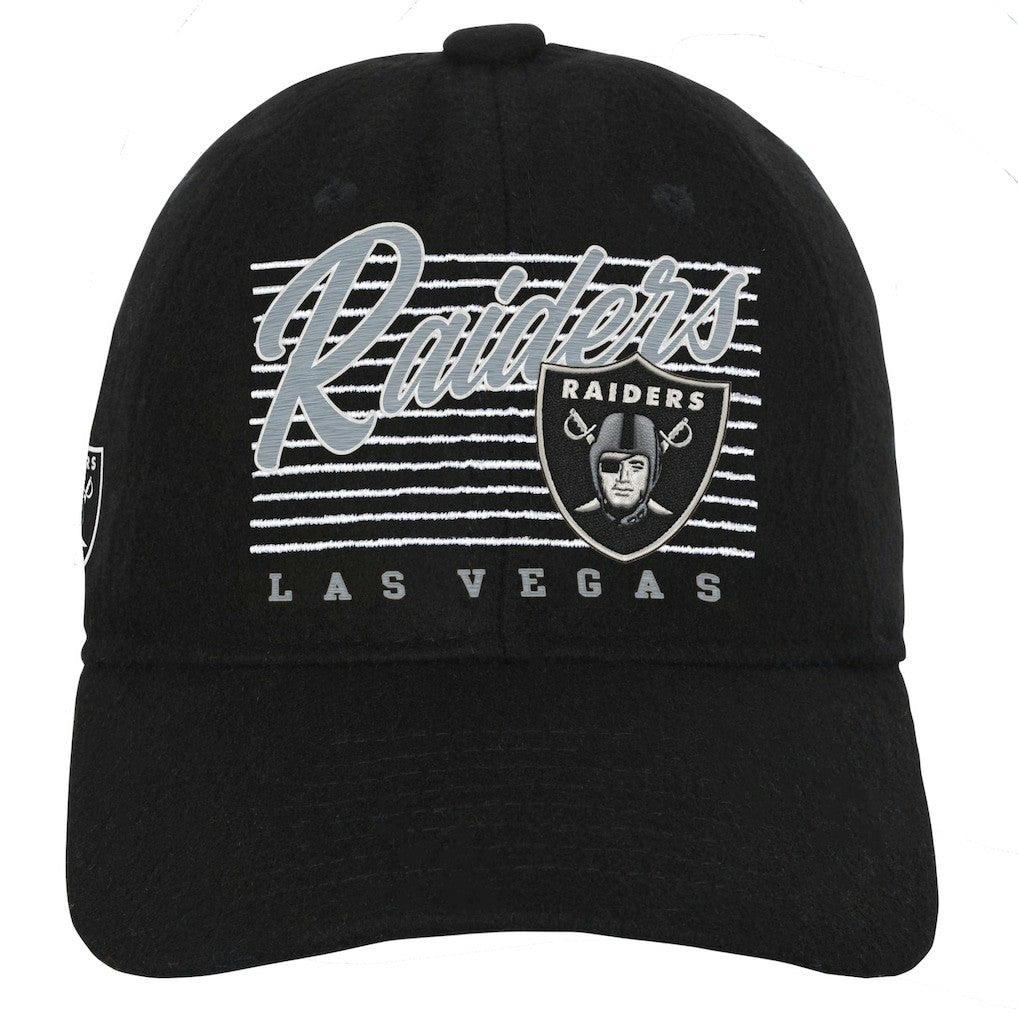 Youth Retro Wooly Adjustable Hat - Las Vegas Raiders Hats