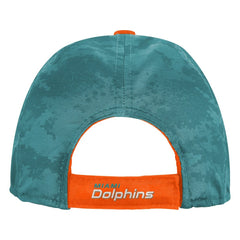 Youth Combine Two-Tone Adjustable Hat - Miami Dolphins Hats