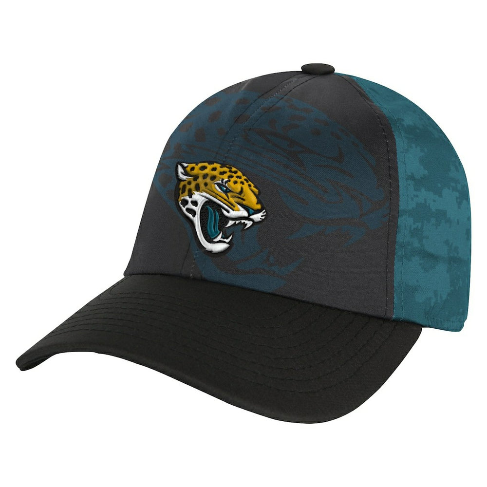 Youth Combine Two-Tone Adjustable Hat - Jacksonville Jaguars Hats