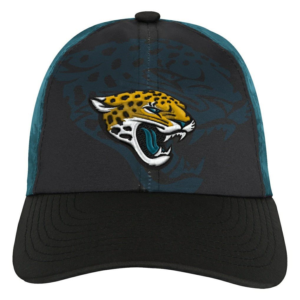 Youth Combine Two-Tone Adjustable Hat - Jacksonville Jaguars Hats