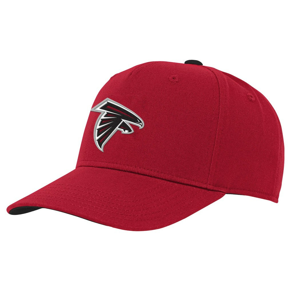Youth Team Pre-Curved Adjustable Hat - Atlanta Falcons Hats