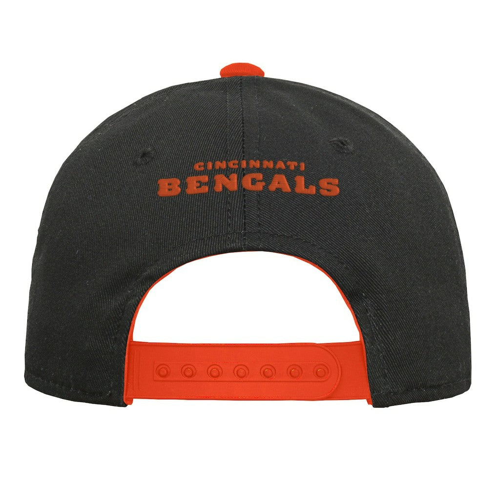 Youth Team Pre-Curved Adjustable Hat - Cincinnati Bengals Hats