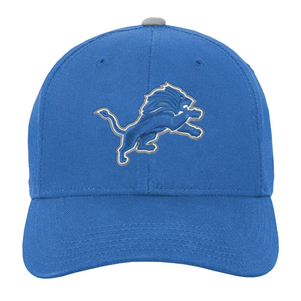 Youth Team Pre-Curved Adjustable Hat - Detroit Lions Hats