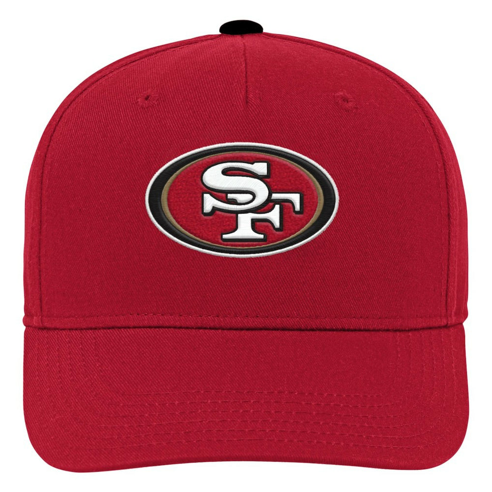 Youth Team Pre-Curved Adjustable Hat - San Francisco 49ers Hats