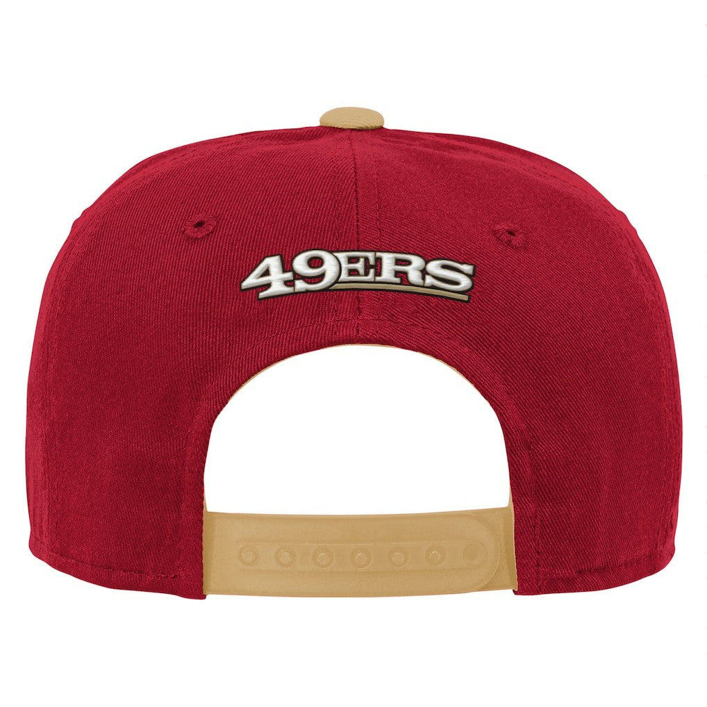 Youth Team Pre-Curved Adjustable Hat - San Francisco 49ers Hats