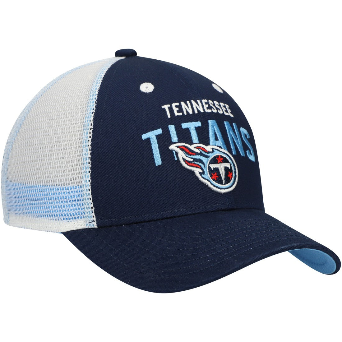 Youth Core Lockup Trucker Adjustable Hat - Tennessee Titans Hats