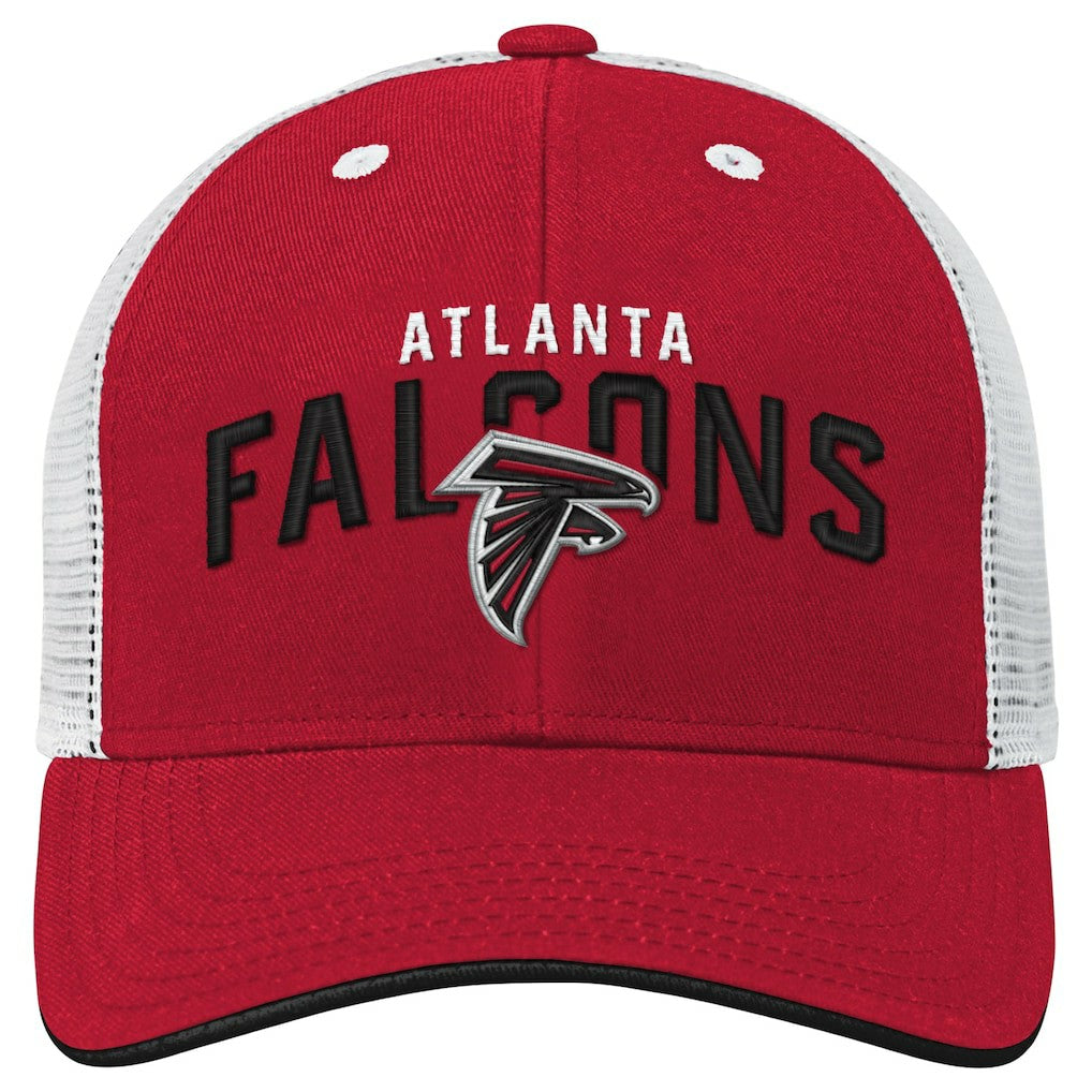 Youth Core Lockup Trucker Adjustable Hat - Atlanta Falcons Hats