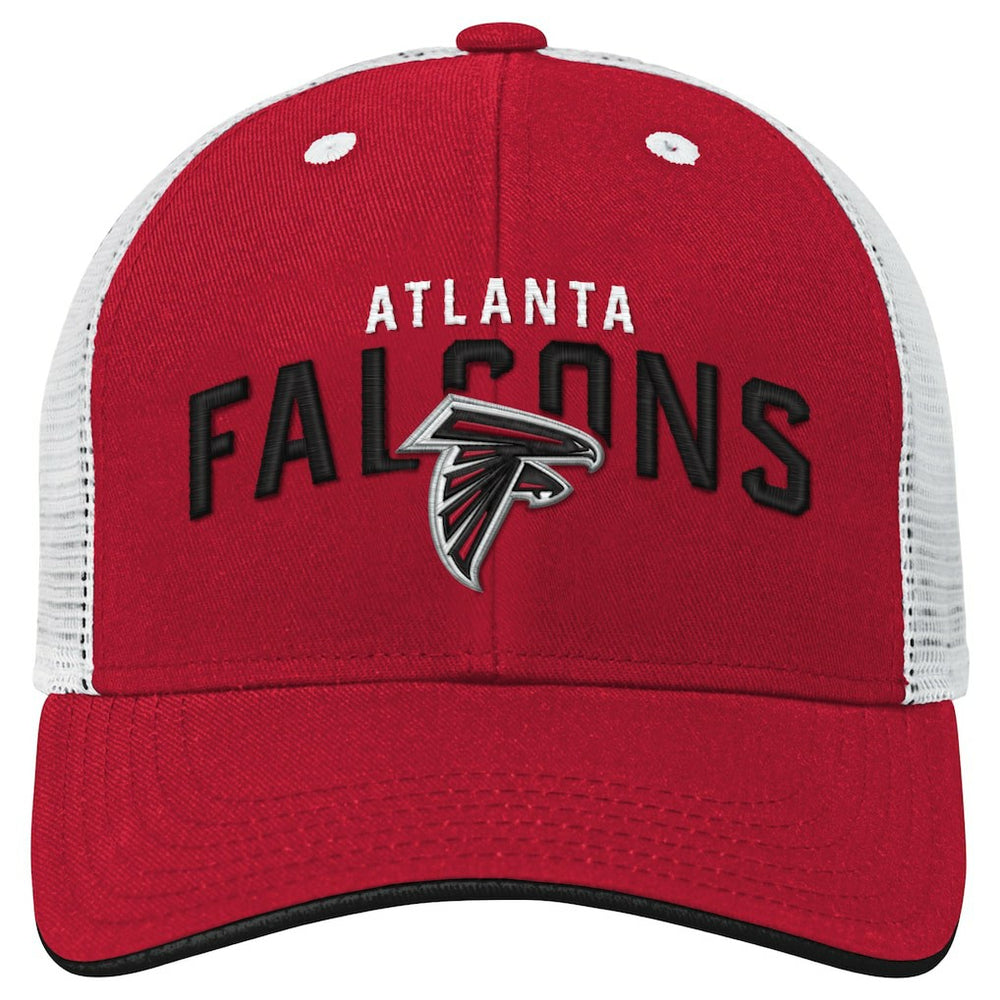 Youth Core Lockup Trucker Adjustable Hat - Atlanta Falcons Hats