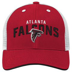 Youth Core Lockup Trucker Adjustable Hat - Atlanta Falcons Hats