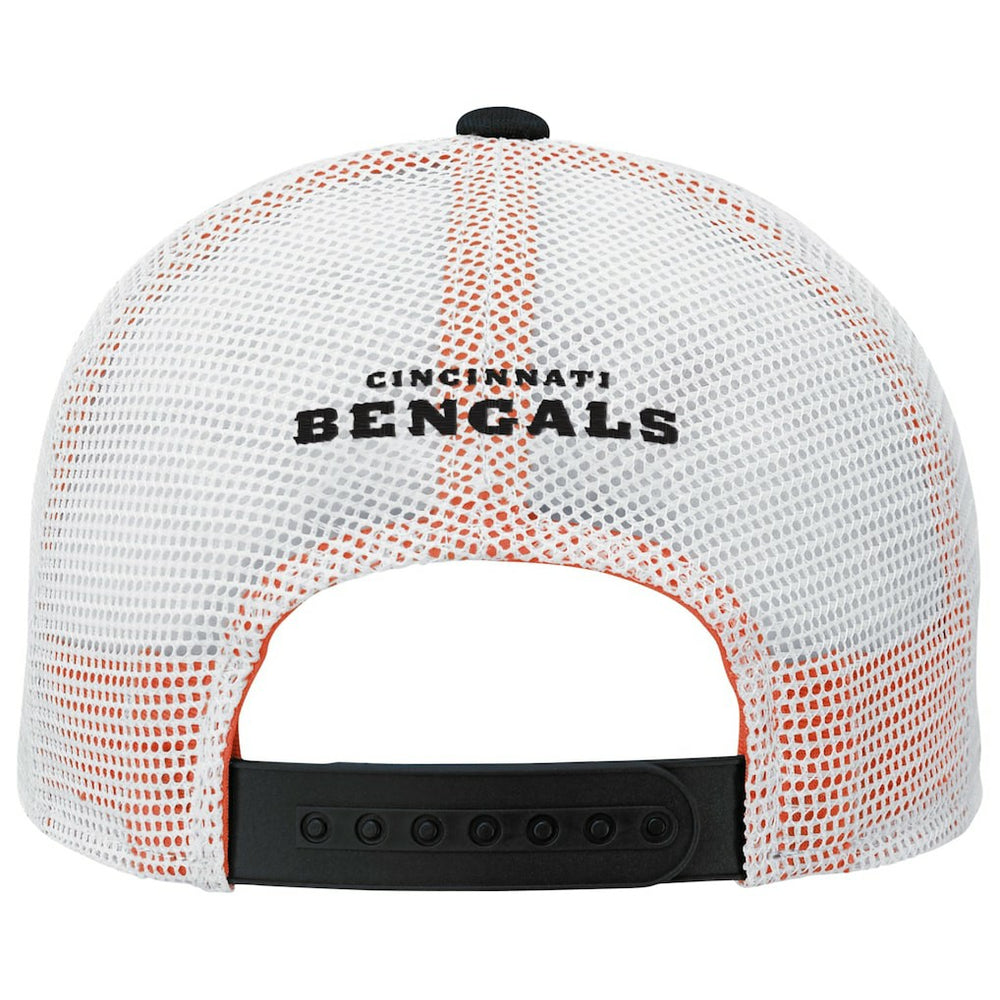 Youth Core Lockup Trucker Adjustable Hat - Cincinnati Bengals Hats