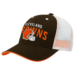 Youth Core Lockup Trucker Adjustable Hat - Cleveland Browns Hats