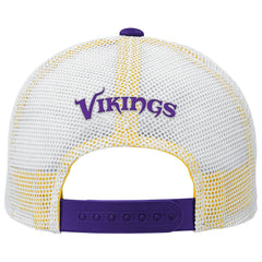 Youth Core Lockup Trucker Adjustable Hat - Minnesota Vikings Hats