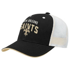 Youth Core Lockup Trucker Adjustable Hat - New Orleans Saints Hats