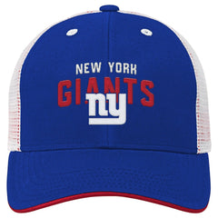 Youth Core Lockup Trucker Adjustable Hat - New York Giants Hats