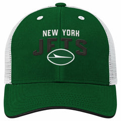 Youth Core Lockup Trucker Adjustable Hat - New York Jets Hats