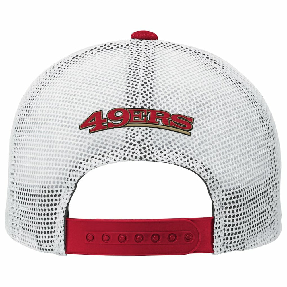 Youth Core Lockup Trucker Adjustable Hat - San Francisco 49ers Hats