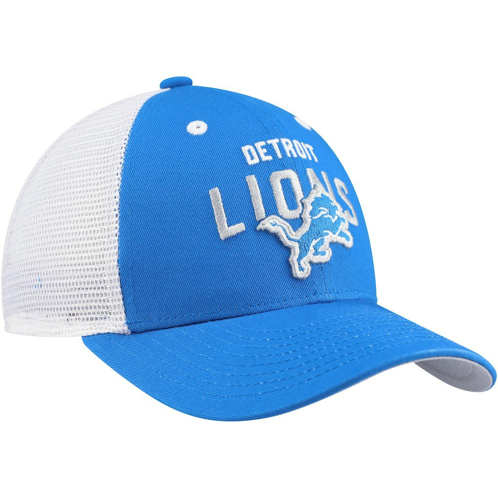 Youth Core Lockup Trucker Adjustable Hat - Detroit Lions Hats
