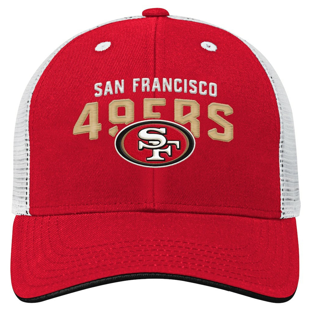 Preschool Core Lockup Trucker Adjustable hat - San Francisco 49ers Hats