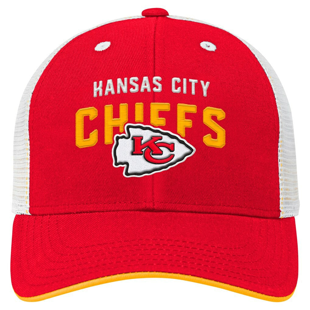 Preschool Core Lockup Trucker Adjustable hat - Kansas City Chiefs Hats