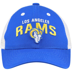 Preschool Core Lockup Trucker Adjustable hat - Los Angeles Rams Hats