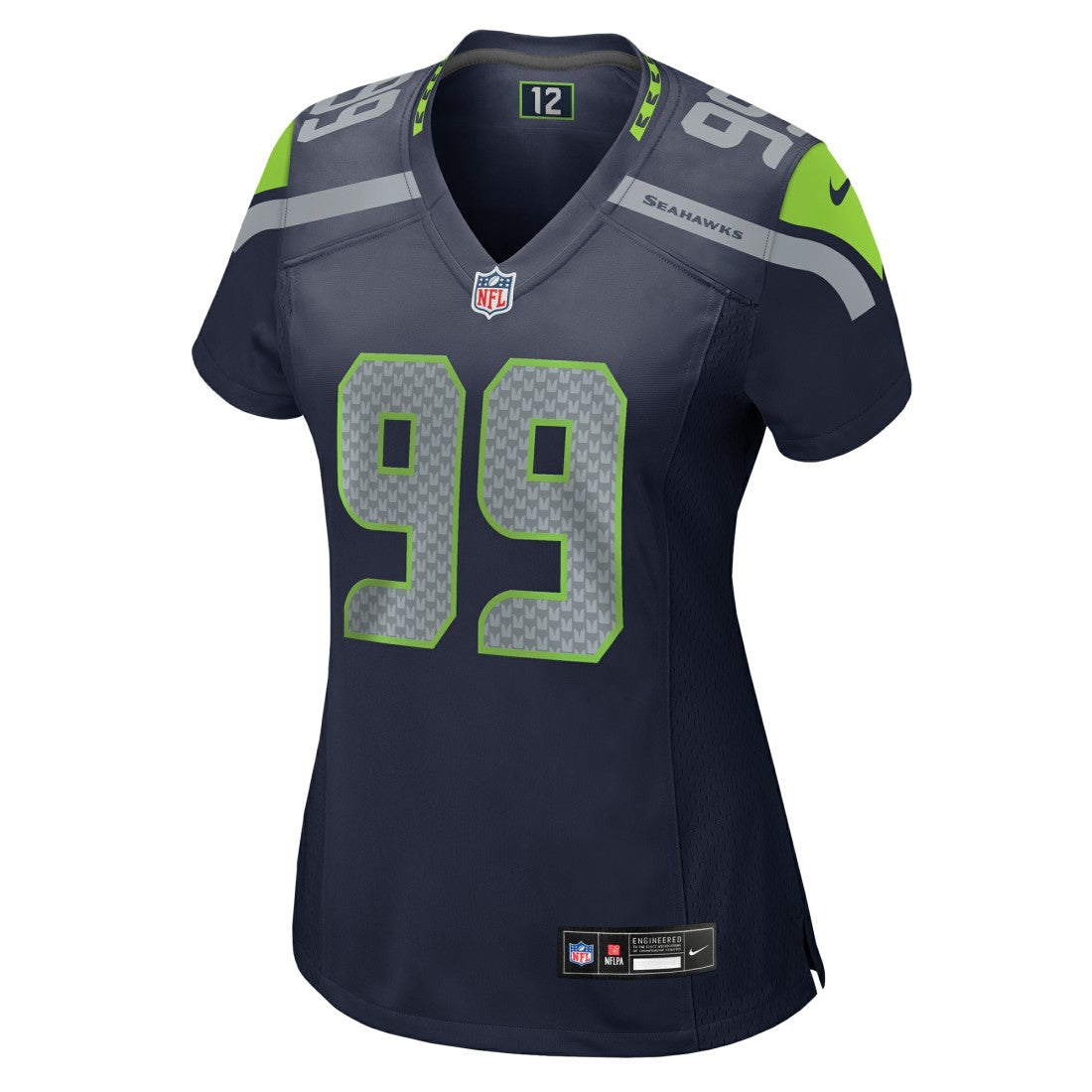 Leonard Williams  Women's Team Game Jersey - Seattle Seahawks Jerseys