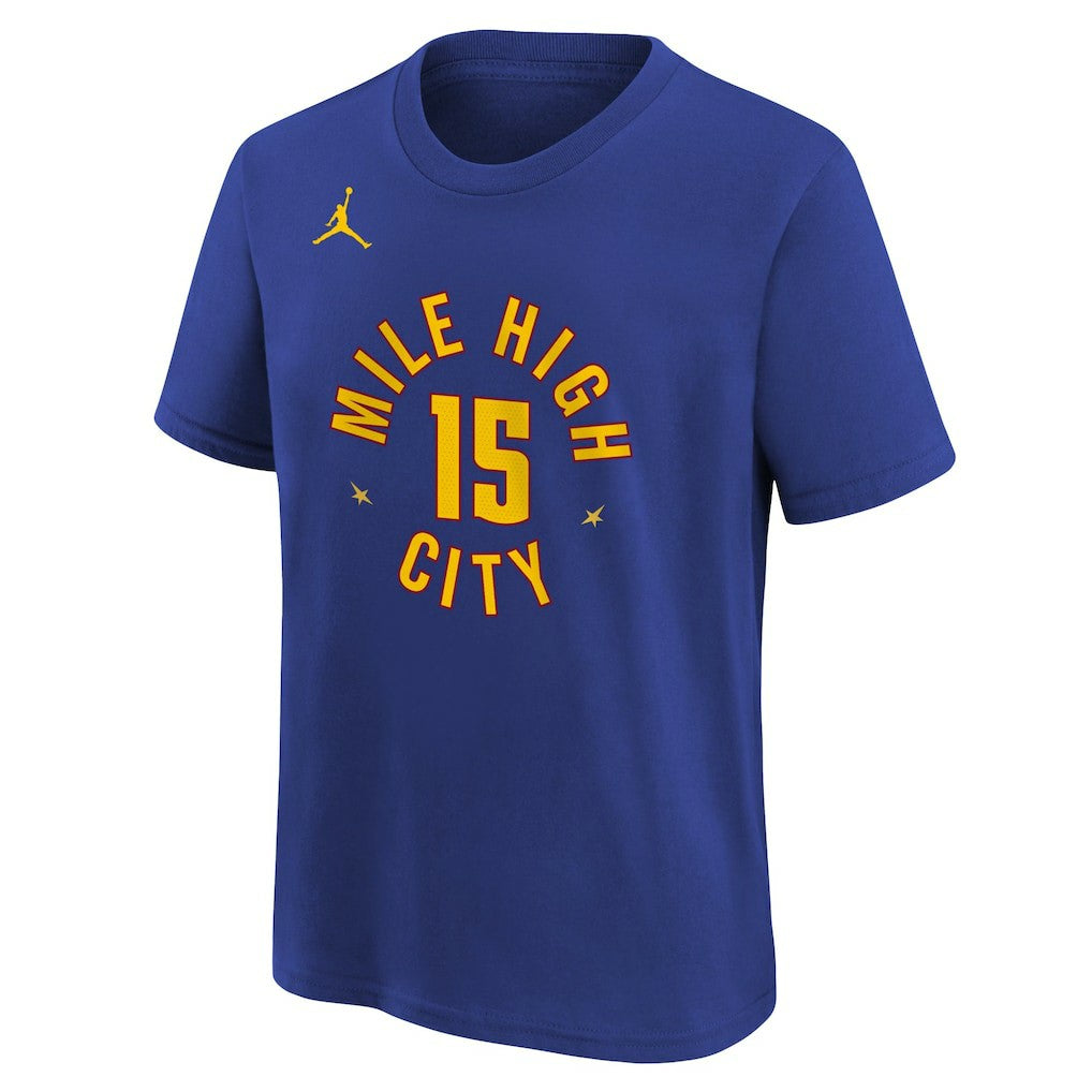 Nikola Jokic Denver Nuggets Jordan Brand Youth Statement Edition Name & Number T-Shirt sale