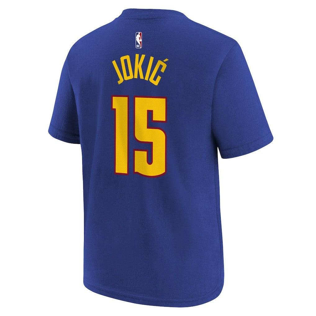 Nikola Jokic Denver Nuggets Jordan Brand Youth Statement Edition Name & Number T-Shirt sale
