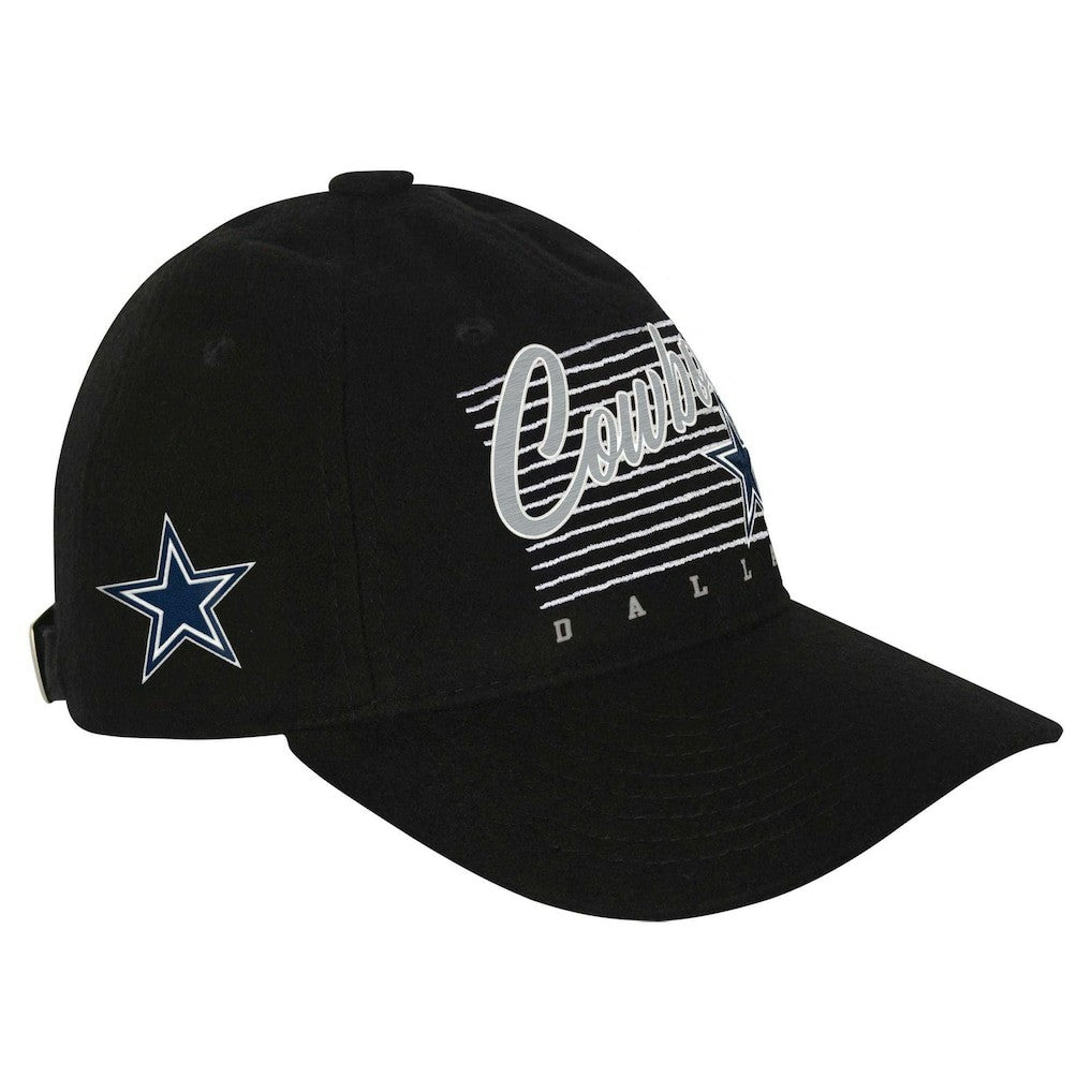 Youth Retro Wooly Adjustable Hat - Dallas Cowboys Hats