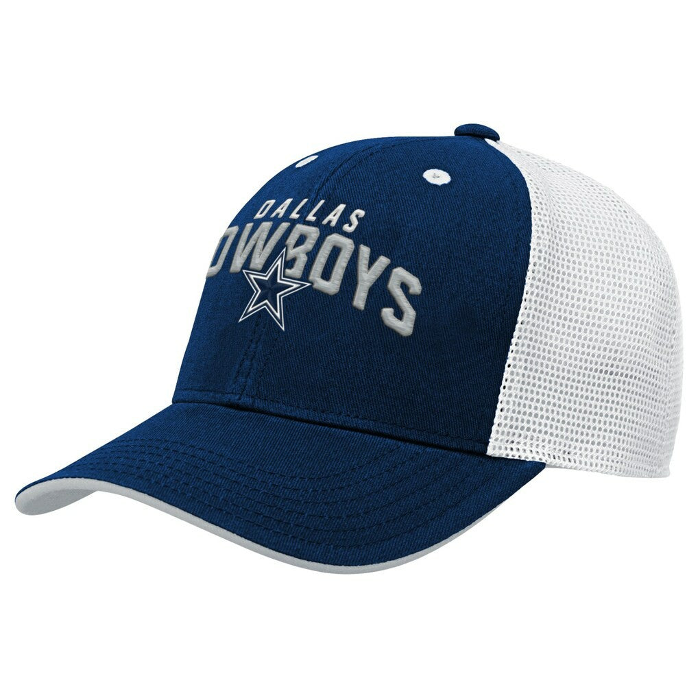 Youth Core Lockup Trucker Adjustable Hat - Dallas Cowboys Hats
