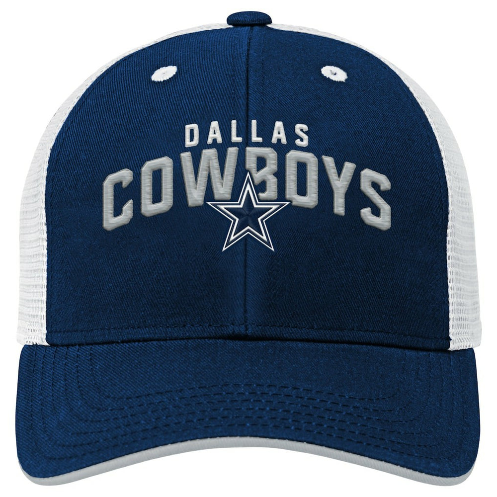 Youth Core Lockup Trucker Adjustable Hat - Dallas Cowboys Hats