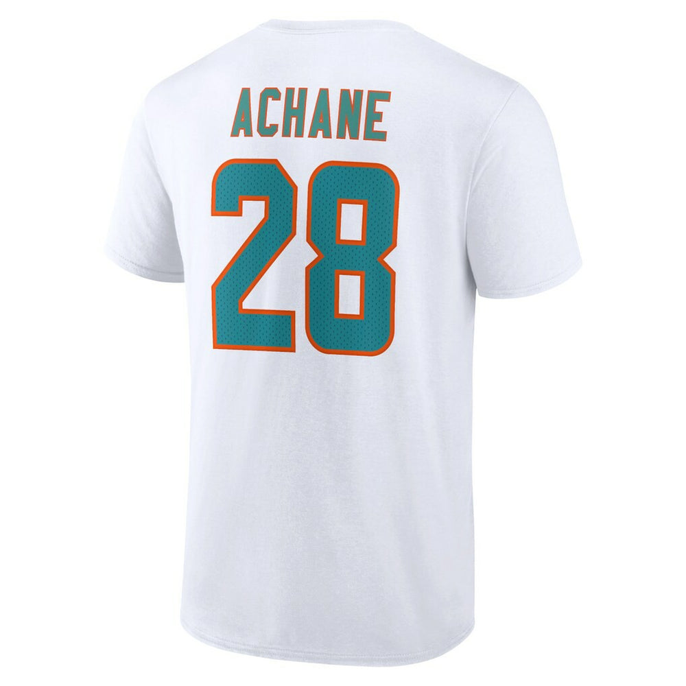 De’Von Achane  Icon Player Name & Number T-Shirt - Miami Dolphins T-shirts