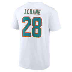 De’Von Achane  Icon Player Name & Number T-Shirt - Miami Dolphins T-shirts