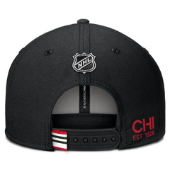 NHL Chicago Blackhawks Fanatics Authentic Pro Prime Snapback Hat