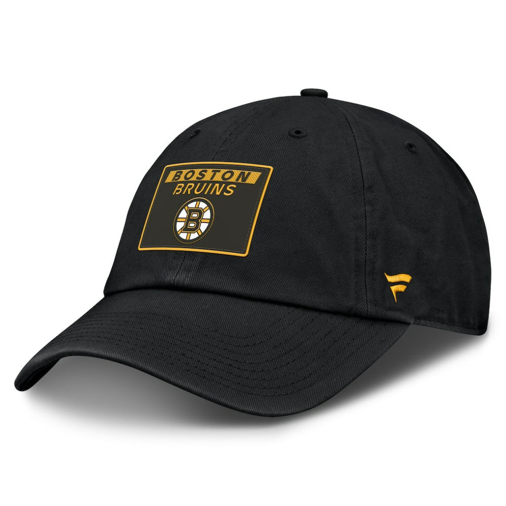 NHL Boston Bruins Fanatics Authentic Pro Prime Adjustable Hat