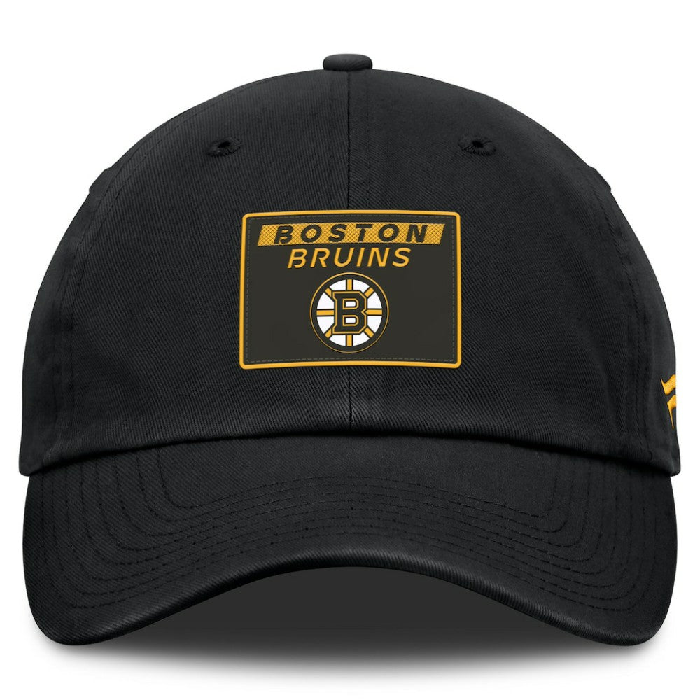 NHL Boston Bruins Fanatics Authentic Pro Prime Adjustable Hat