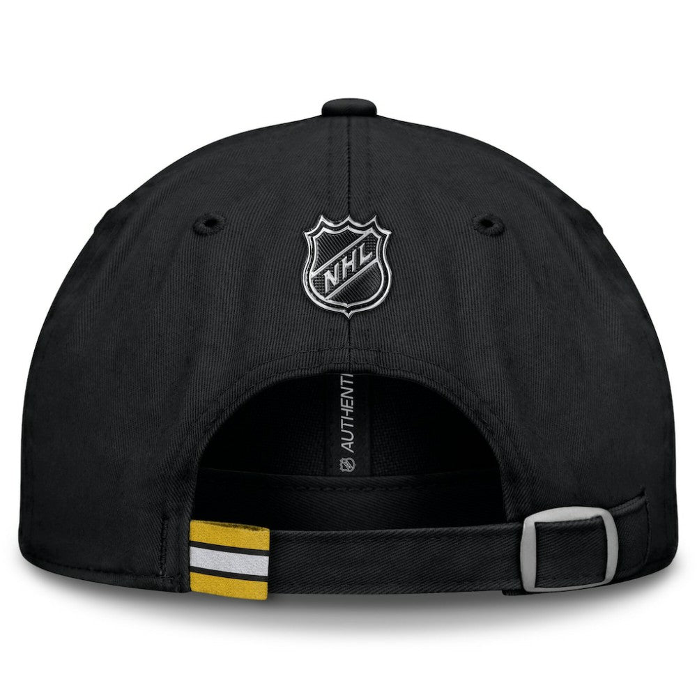 NHL Boston Bruins Fanatics Authentic Pro Prime Adjustable Hat