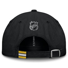 NHL Boston Bruins Fanatics Authentic Pro Prime Adjustable Hat