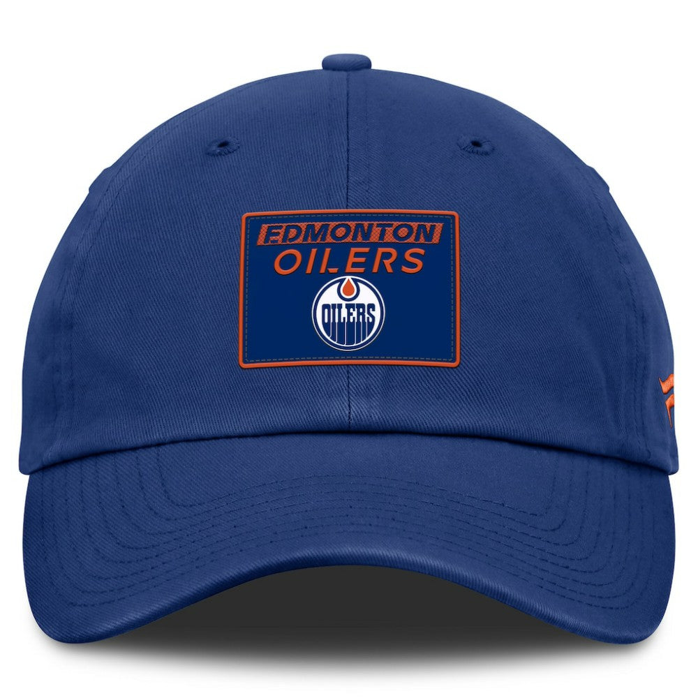 NHL Edmonton Oilers Fanatics Authentic Pro Prime Adjustable Hat