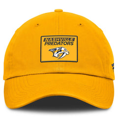 NHL Nashville Predators Fanatics Authentic Pro Prime Adjustable Hat