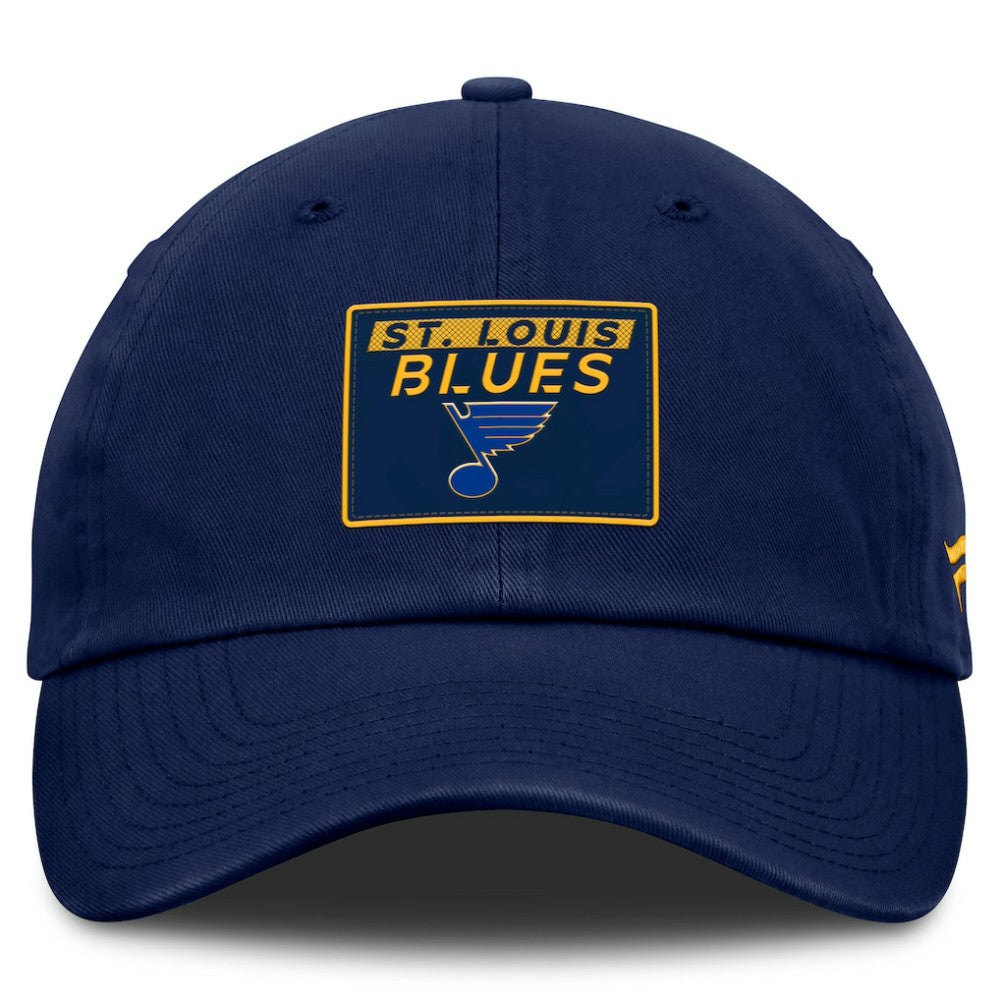 NHL St. Louis Blues Fanatics Authentic Pro Prime Adjustable Hat