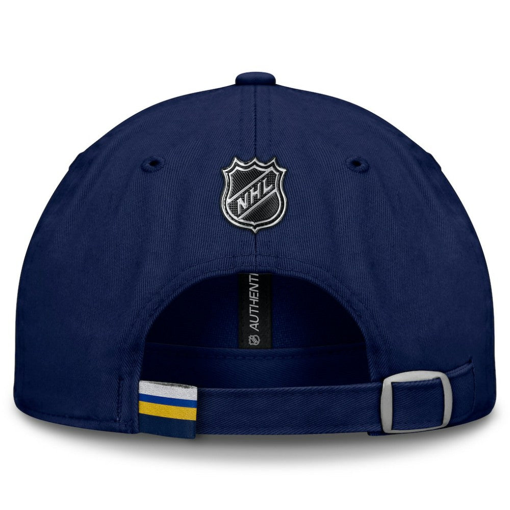 NHL St. Louis Blues Fanatics Authentic Pro Prime Adjustable Hat