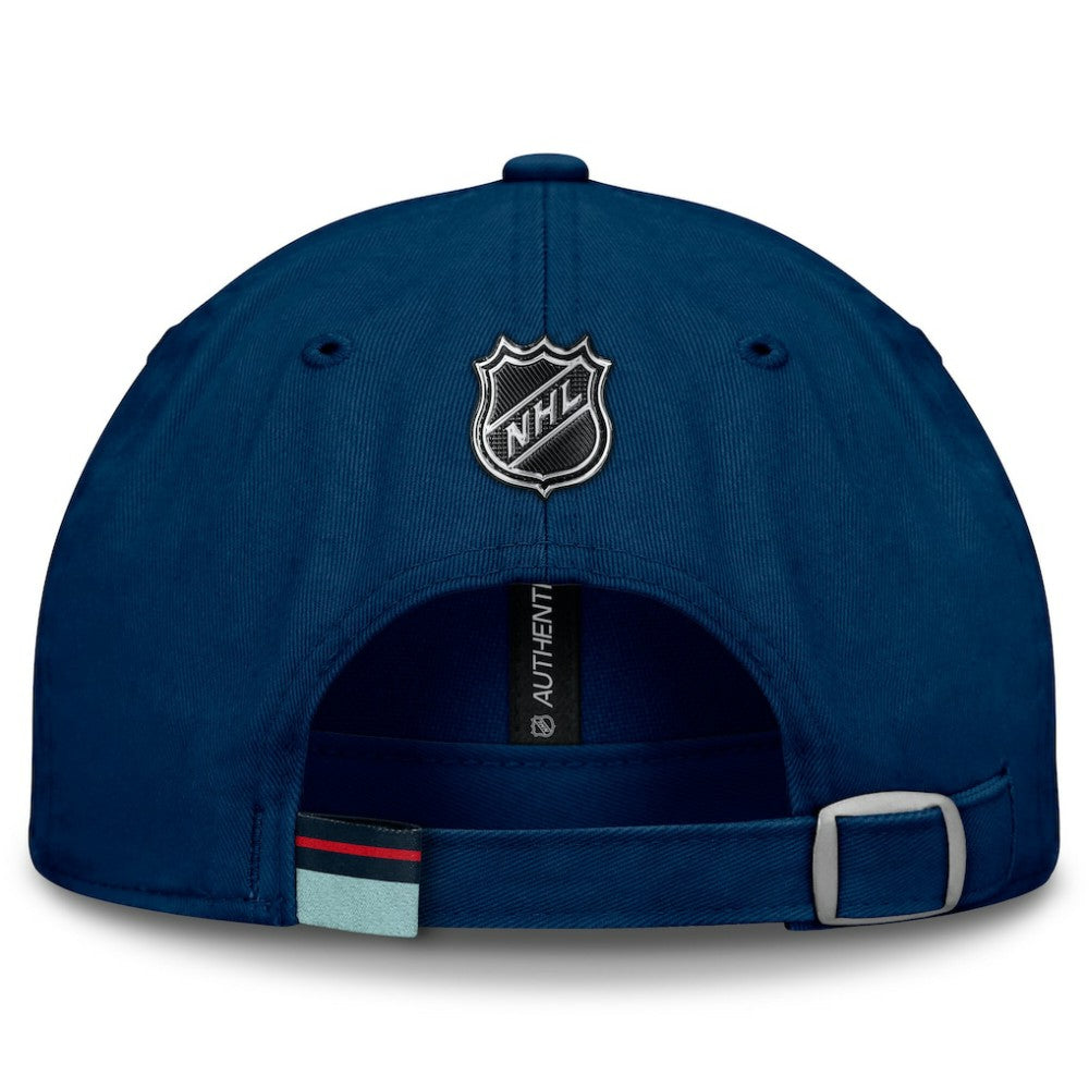 NHL Seattle Kraken Fanatics Authentic Pro Prime Adjustable Hat