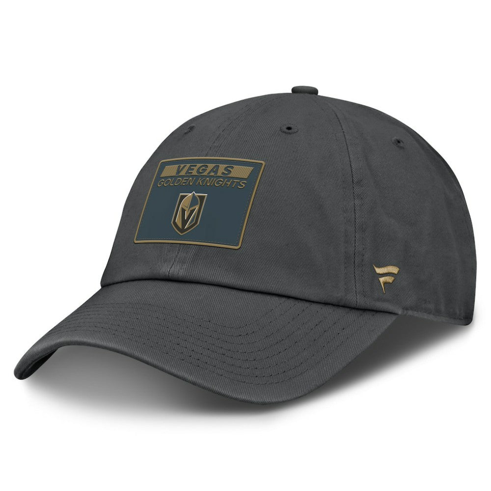 NHL Vegas Golden Knights Fanatics Authentic Pro Prime Adjustable Hat