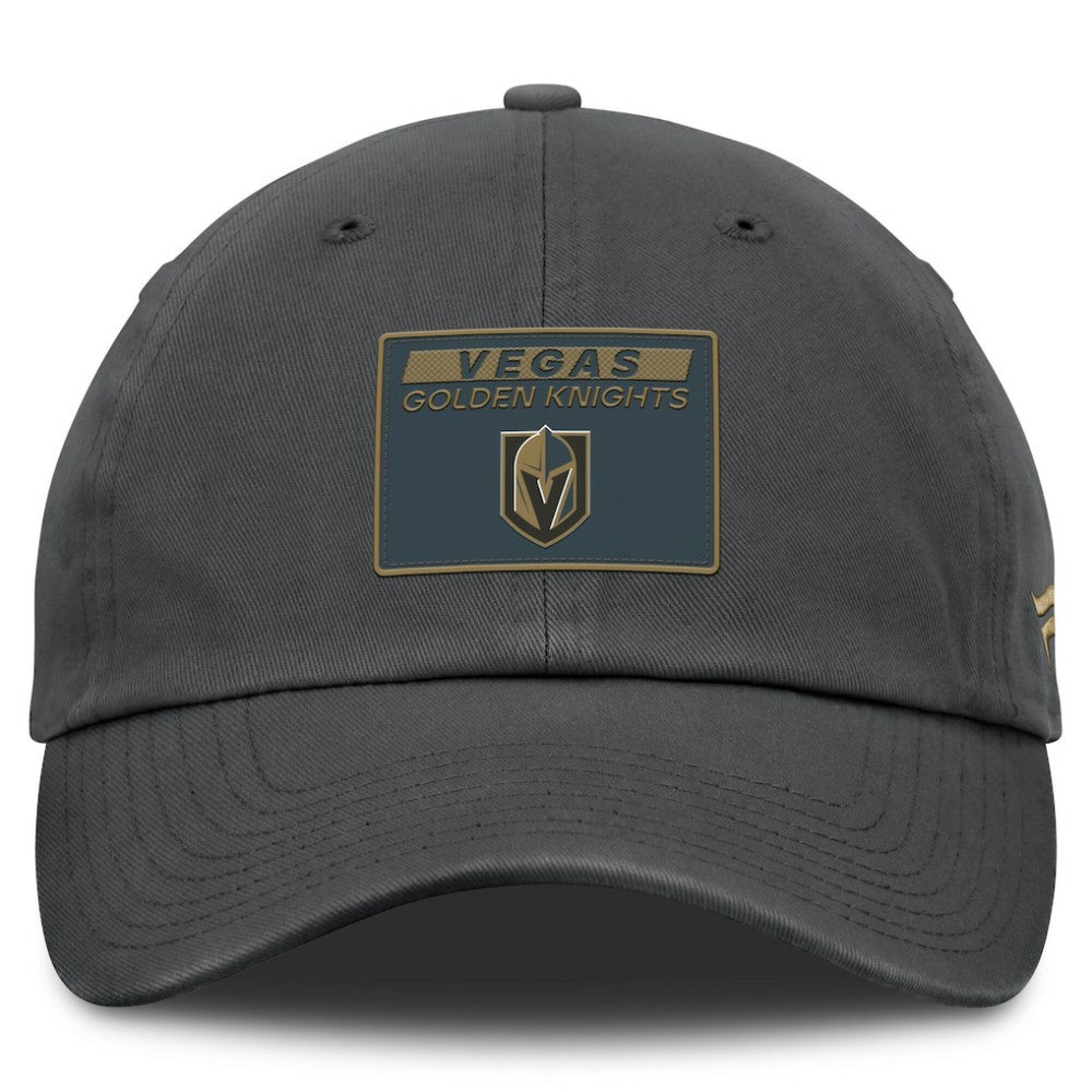 NHL Vegas Golden Knights Fanatics Authentic Pro Prime Adjustable Hat