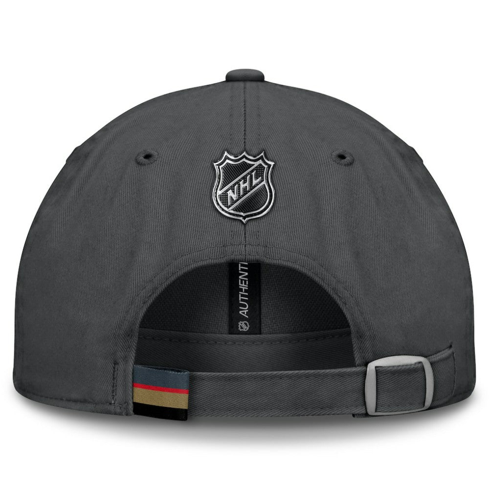 NHL Vegas Golden Knights Fanatics Authentic Pro Prime Adjustable Hat