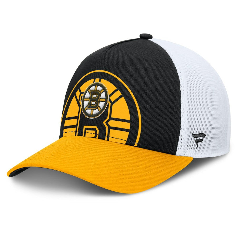 NHL Boston Bruins Fanatics Authentic Pro A-Frame Rink Adjustable Hat
