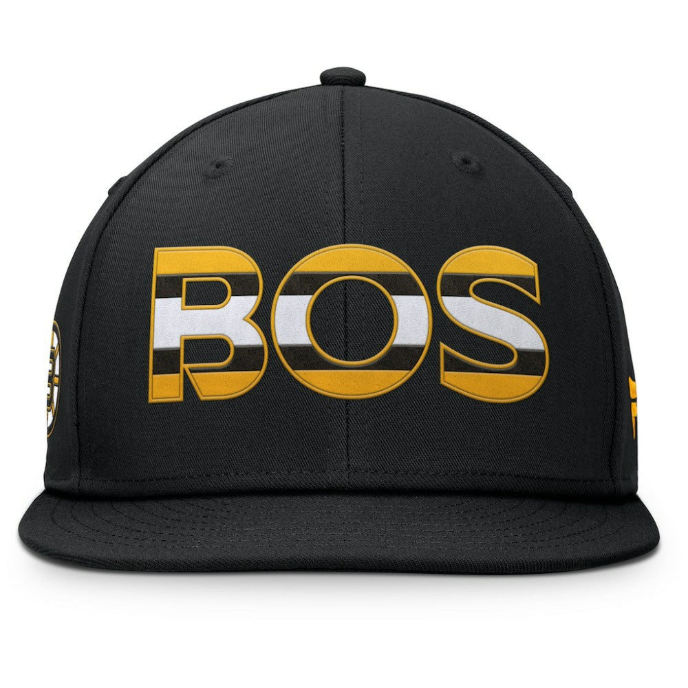 NHL Boston Bruins Fanatics Authentic Pro Rink Snapback Hat