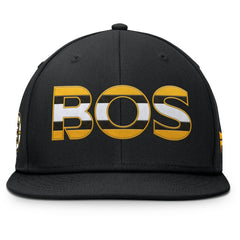 NHL Boston Bruins Fanatics Authentic Pro Rink Snapback Hat