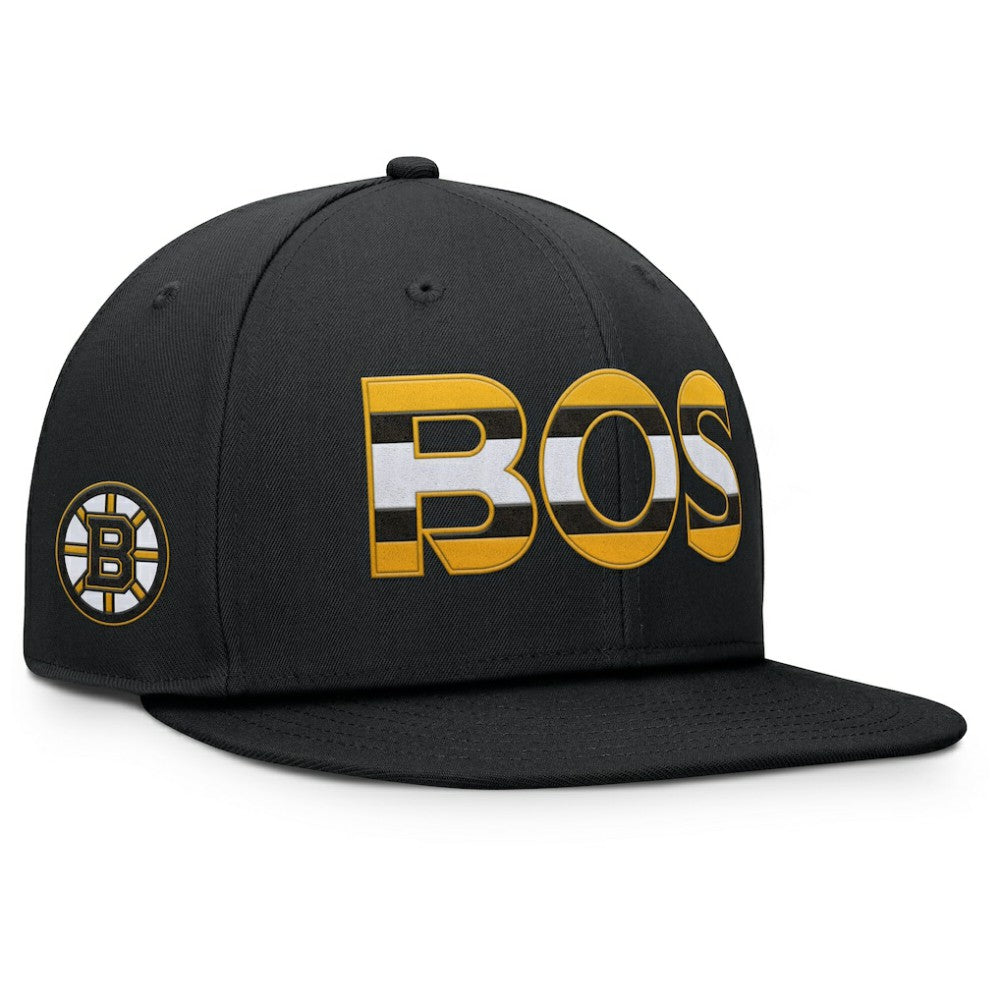 NHL Boston Bruins Fanatics Authentic Pro Rink Snapback Hat