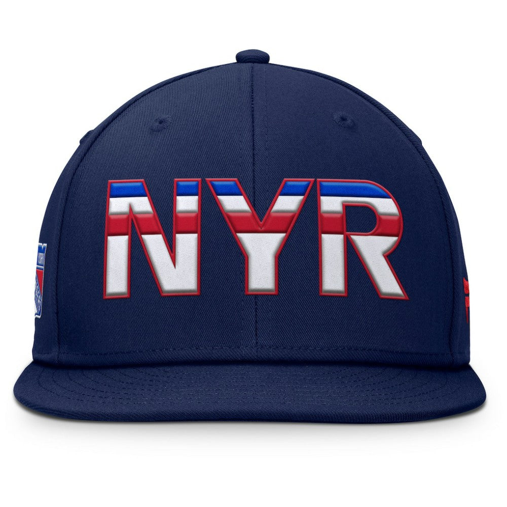 NHL New York Rangers Fanatics Authentic Pro Rink Snapback Hat